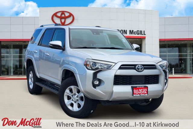 2021 Toyota 4Runner SR5 Premium Silver at Classic Chevrolet Galveston
