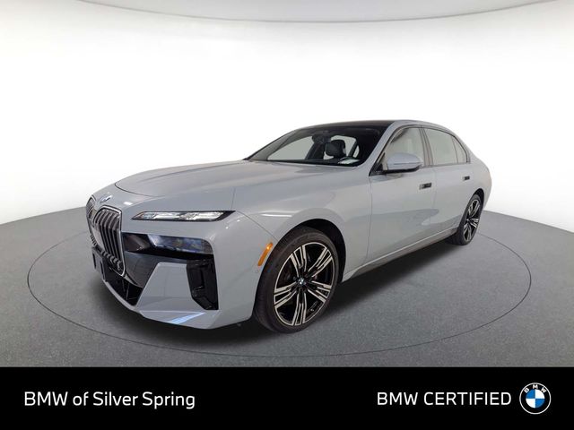 Brooklyn Gray Metallic 2025 BMW 7 Series 760i xDrive Sedan All-Wheel Drive 8-Speed Automatic