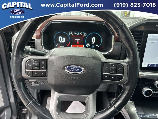 Certified Used 2023 Carbonized Gray Metallic Ford Lariat image 25