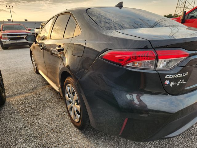2020 Toyota Corolla LE Black at Durrett Motor Company