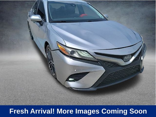 Celestial Silver Metallic 2018 Toyota Camry Sedan Front-Wheel Drive 8-Speed Automatic