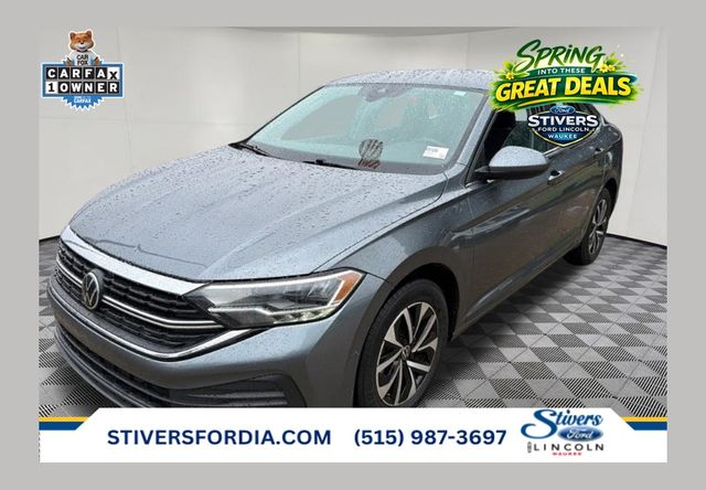 Gray 2024 Volkswagen Jetta S FWD Sedan Front-Wheel Drive 8-Speed Automatic