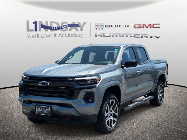 Sterling Gray Metallic 2024 Chevrolet Colorado Z71 Crew Cab 4WD Pickup Truck Four-Wheel Drive 8-Speed Automatic