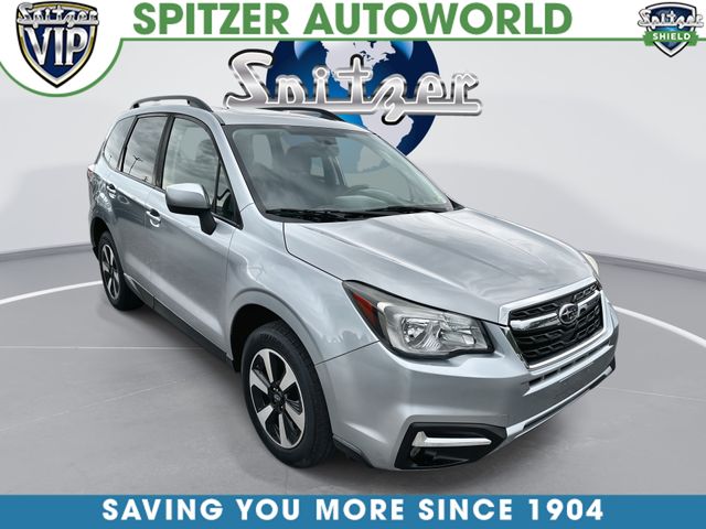 Ice Silver Metallic 2018 Subaru Forester SUV / Crossover All-Wheel Drive Continuously Variable Transmission