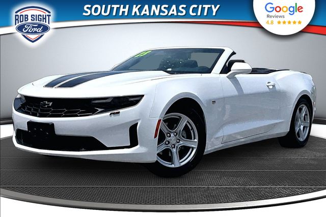 Summit White 2023 Chevrolet Camaro Convertible Rear-Wheel Drive Automatic