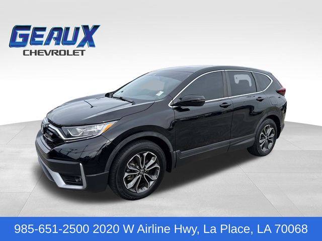 Black 2021 Honda CR-V EX-L FWD SUV / Crossover Front-Wheel Drive Continuously Variable Transmission
