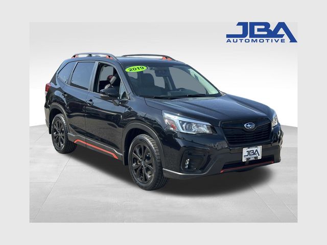Crystal Black Silica 2019 Subaru Forester 2.5i Sport AWD SUV / Crossover All-Wheel Drive Continuously Variable Transmission
