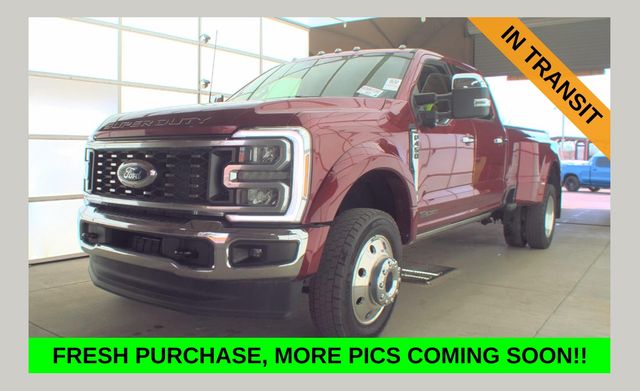 Ruby Red Metallic 2025 Ford F-450 Super Duty Lariat Crew Cab LB DRW 4WD Pickup Truck Four-Wheel Drive Automatic