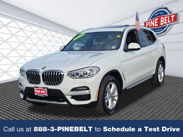 Alpine White 2021 BMW X3 SUV / Crossover All-Wheel Drive 8-Speed Automatic