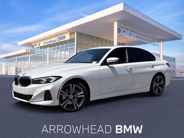 Mineral White Metallic 2023 BMW 3 Series 330i RWD Sedan Rear-Wheel Drive 8-Speed Automatic