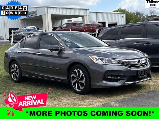 Gray 2016 Honda Accord EX-L Sedan Front-Wheel Drive Continuously Variable Transmission