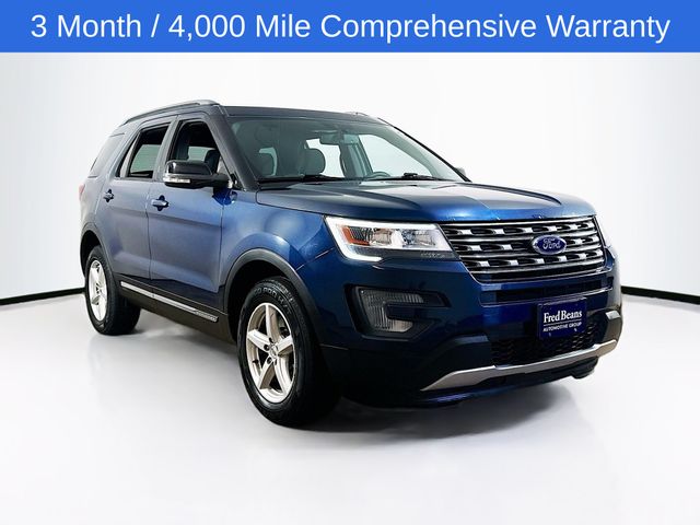 Blue 2017 Ford Explorer SUV / Crossover All-Wheel Drive 6-Speed Automatic