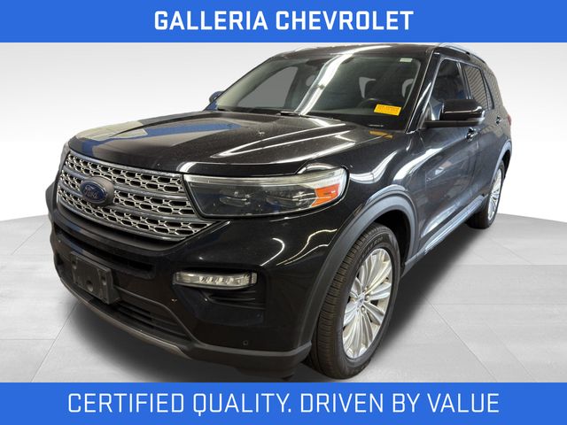 Black Metallic 2022 Ford Explorer SUV / Crossover Rear-Wheel Drive Automatic