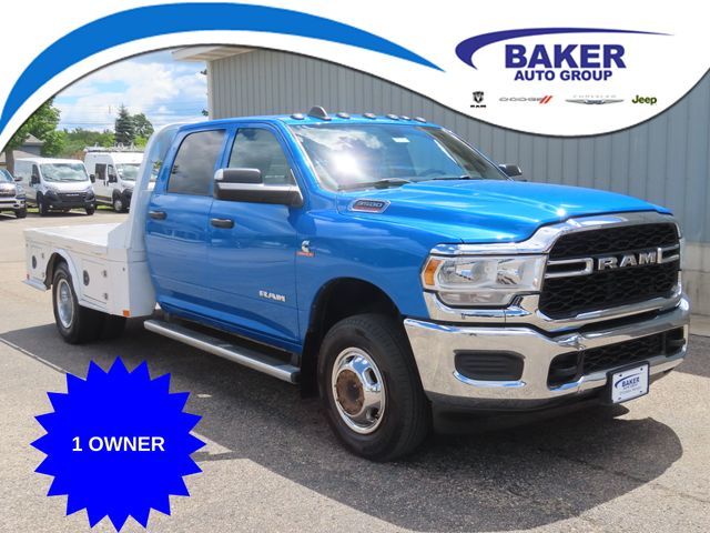 Hydro Blue Pearlcoat 2021 RAM 3500 Chassis Pickup Truck Four-Wheel Drive 6-Speed Automatic