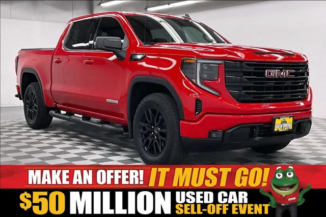 Cardinal Red 2024 GMC Sierra 1500 Pickup Truck Four-Wheel Drive 10-Speed Automatic