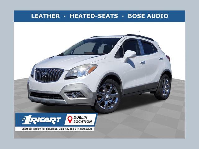 Quicksilver Metallic 2016 Buick Encore Premium FWD SUV / Crossover Front-Wheel Drive 6-Speed Automatic Overdrive