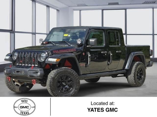 Black Clearcoat 2020 Jeep Gladiator Pickup Truck Four-Wheel Drive 8-Speed Automatic