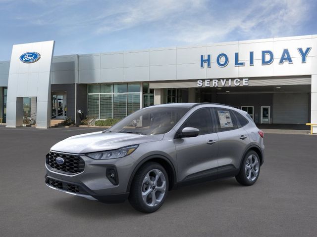Carbonized Gray Metallic 2026 Ford Escape Hybrid ST-Line Select AWD SUV / Crossover All-Wheel Drive Continuously Variable Transmission