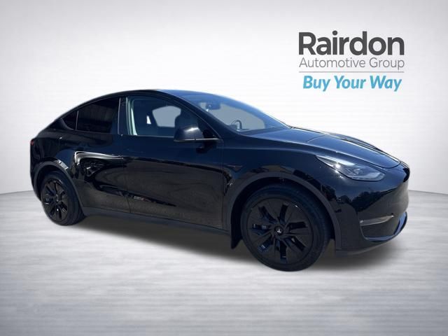 Solid Black 2023 Tesla Model Y SUV / Crossover All-Wheel Drive 1-Speed Automatic