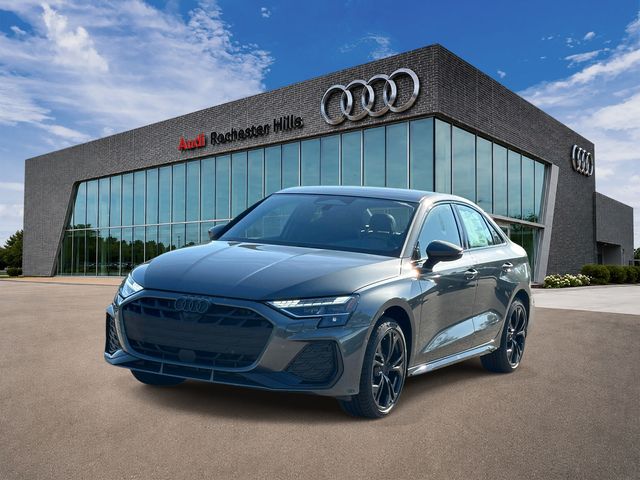 Daytona Gray 2026 Audi A3 Sedan All-Wheel Drive 7-Speed Automatic