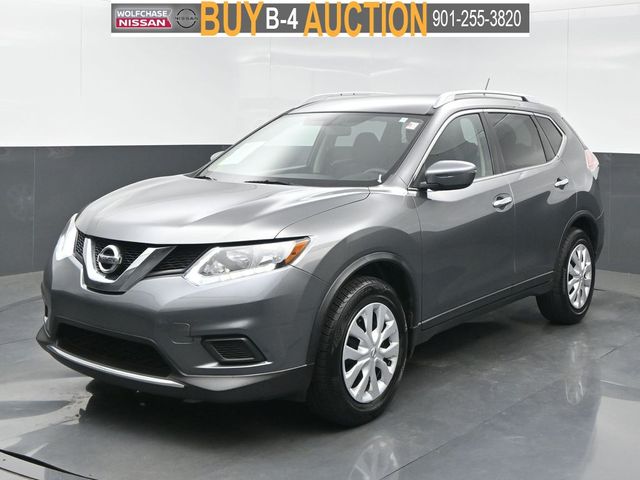 Gray (Gun Metallic) 2016 Nissan Rogue S FWD SUV / Crossover Front-Wheel Drive Continuously Variable Transmission