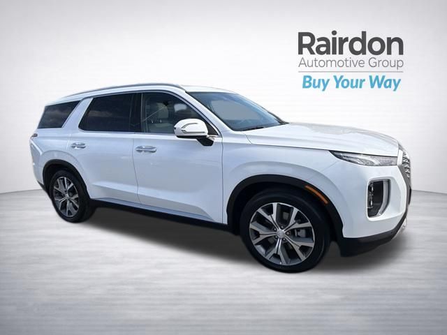 Hyper White 2022 Hyundai Palisade SUV / Crossover Front-Wheel Drive 8-Speed Automatic
