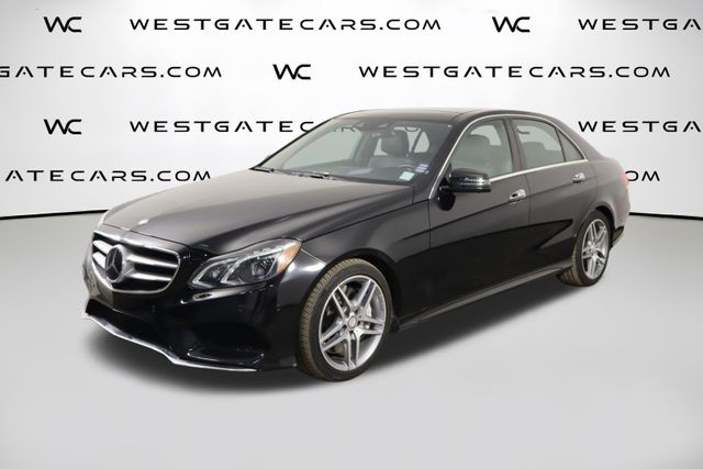 Obsidian Black Metallic 2014 Mercedes-Benz E-Class Sedan All-Wheel Drive 7-Speed Automatic