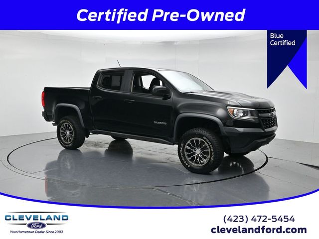Black 2018 Chevrolet Colorado ZR2 Crew Cab 4WD Pickup Truck Four-Wheel Drive 8-Speed Automatic