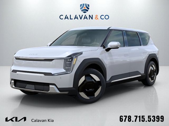 Glacial White Pearl 2026 Kia EV9 SUV / Crossover Rear-Wheel Drive 1-Speed Automatic