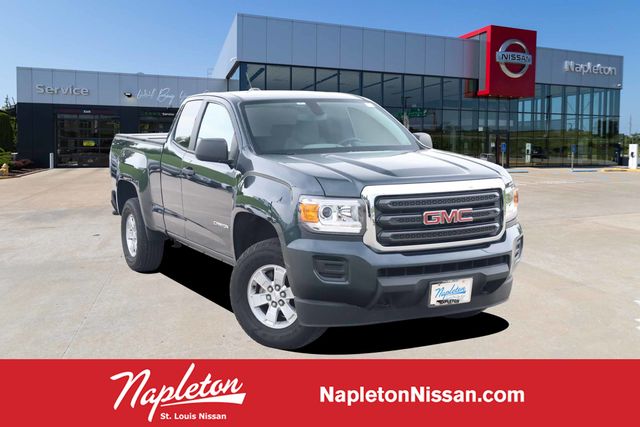 Dark Slate Metallic 2017 GMC Canyon Pickup Truck 4X2 8-Speed Automatic