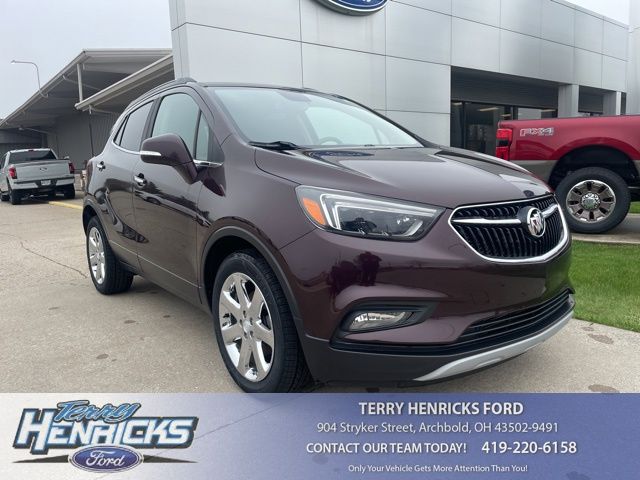 Black Cherry Metallic 2018 Buick Encore Essence FWD SUV / Crossover Front-Wheel Drive 6-Speed Automatic Overdrive