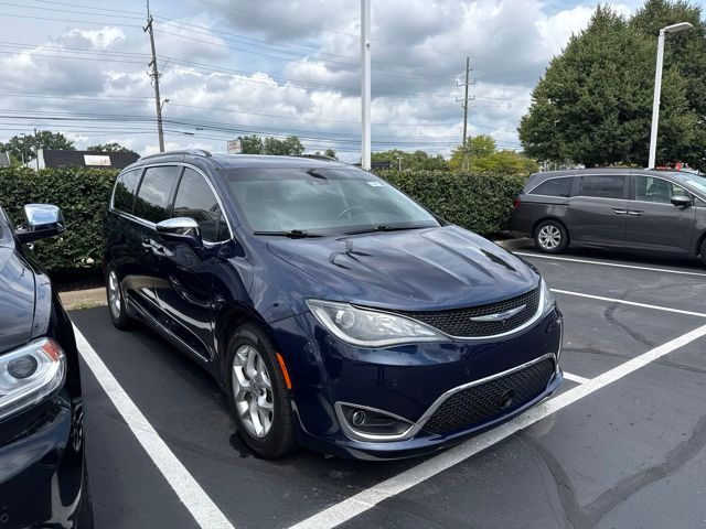Jazz Blue Pearlcoat 2020 Chrysler Pacifica Minivan Front-Wheel Drive 9-Speed Automatic