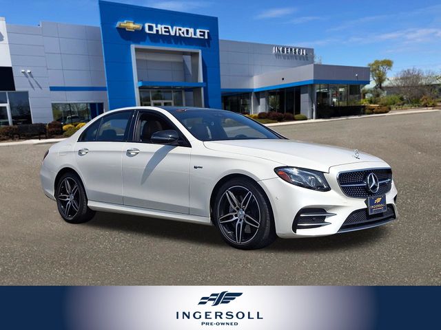 designo Diamond White Metallic 2018 Mercedes-Benz E-Class Sedan All-Wheel Drive 9-Speed Automatic
