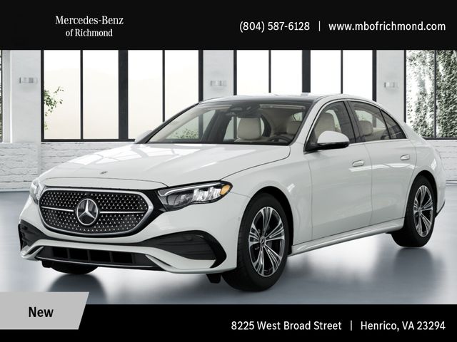 Polar White 2026 Mercedes-Benz E-Class Sedan All-Wheel Drive 9-Speed Automatic