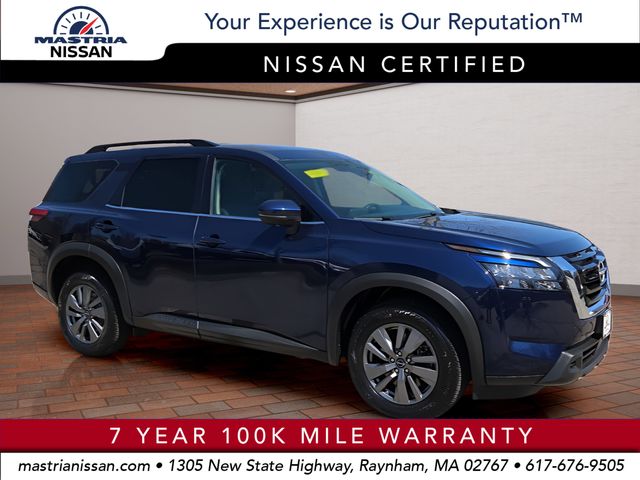 Deep Ocean Blue Pearl 2025 Nissan Pathfinder SV 4WD SUV / Crossover All-Wheel Drive 9-Speed Automatic