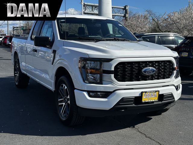 Oxford White 2023 Ford F-150 XL SuperCab 4WD Pickup Truck Four-Wheel Drive Automatic