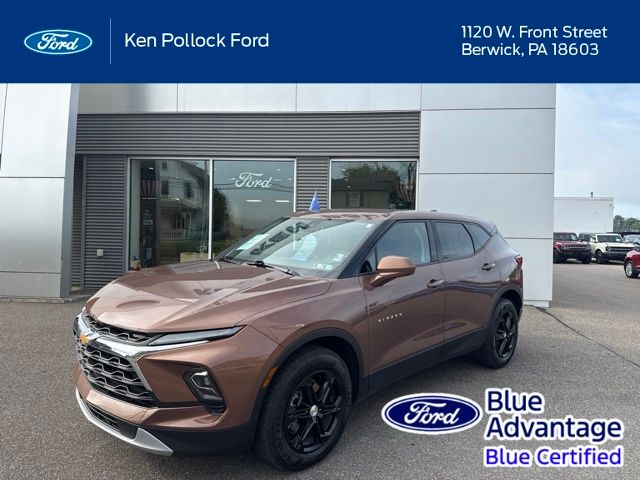 Red (Copper Bronze Metallic) 2023 Chevrolet Blazer 2LT AWD SUV / Crossover All-Wheel Drive 9-Speed Automatic Overdrive