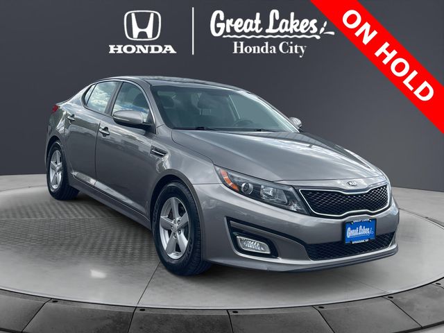 Titanium Silver 2015 Kia Optima Sedan Front-Wheel Drive 6-Speed Automatic