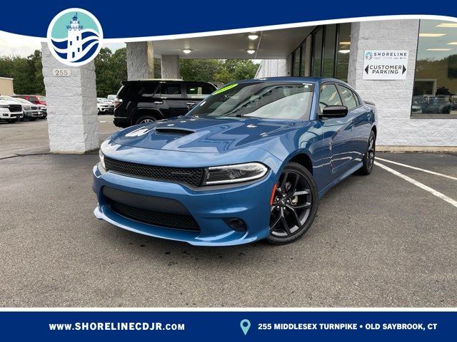 Blue (Frostbite) 2022 Dodge Charger Sedan Rear-Wheel Drive 8-Speed Automatic
