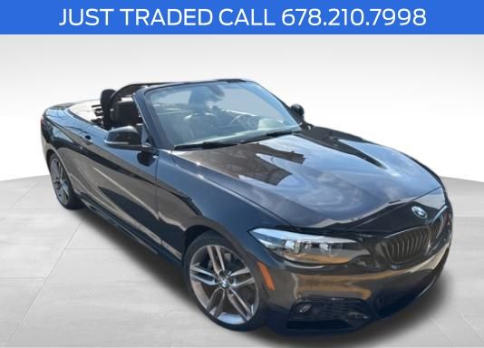 Black Sapphire Metallic 2018 BMW 2 Series 230i Convertible RWD Convertible Rear-Wheel Drive 8-Speed Automatic