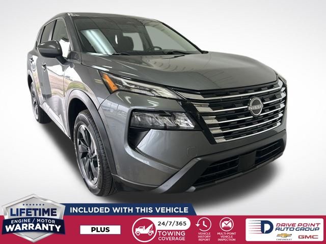 Gray (Gun Metallic) 2024 Nissan Rogue SUV / Crossover All-Wheel Drive Continuously Variable Transmission
