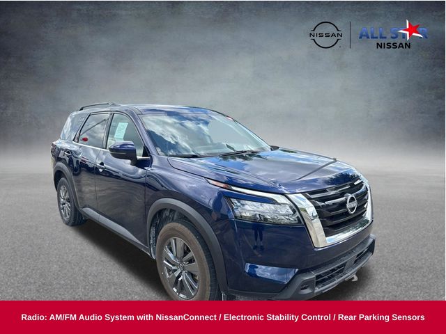 Deep Ocean Blue Pearl 2025 Nissan Pathfinder SUV / Crossover Front-Wheel Drive 9-Speed Automatic