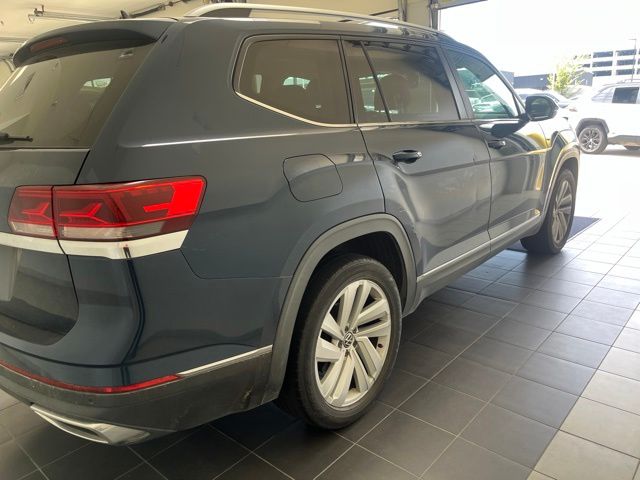 2021 Volkswagen Atlas SEL Blue at DeMontrond Auto Country
