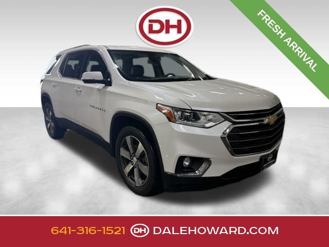 White (Iridescent Pearl Tricoat) 2018 Chevrolet Traverse SUV / Crossover Four-Wheel Drive 9-Speed Automatic
