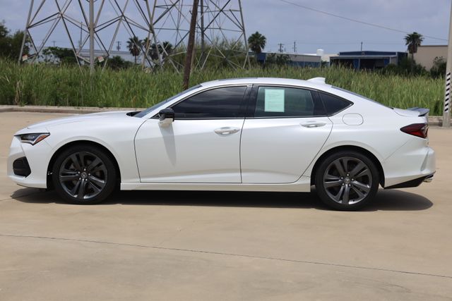 2021 Acura TLX A-Spec Package White at AutoSavvy Houston Southwest