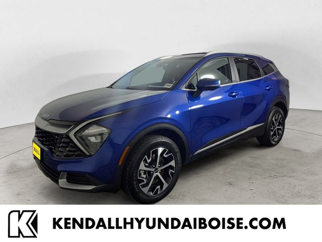 Sapphire Blue 2023 Kia Sportage EX AWD SUV / Crossover All-Wheel Drive 8-Speed Automatic