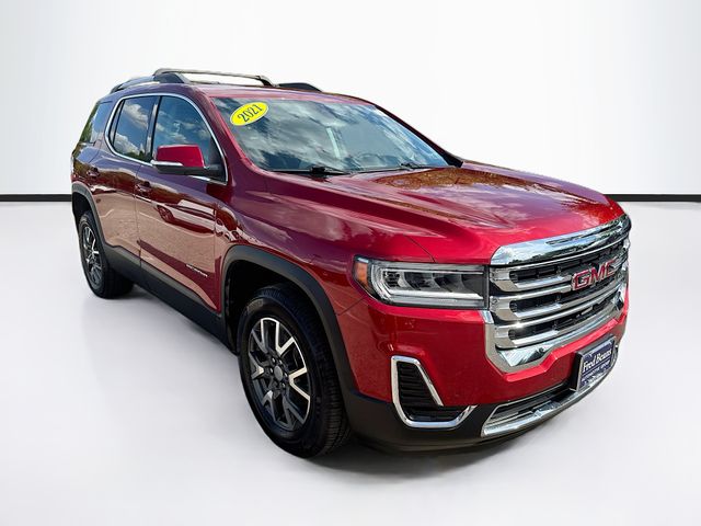 Cayenne Red Tintcoat 2021 GMC Acadia SLE AWD SUV / Crossover Four-Wheel Drive 9-Speed Automatic