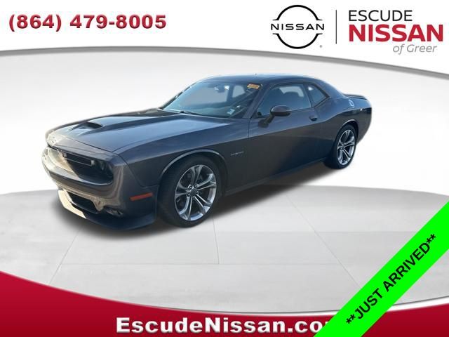 Gray (Granite Crystal Metallic Clearcoat) 2020 Dodge Challenger R/T RWD Coupe Rear-Wheel Drive 8-Speed Automatic