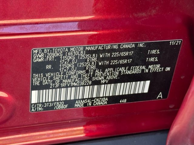 Used 2021 Toyota RAV4 SUV