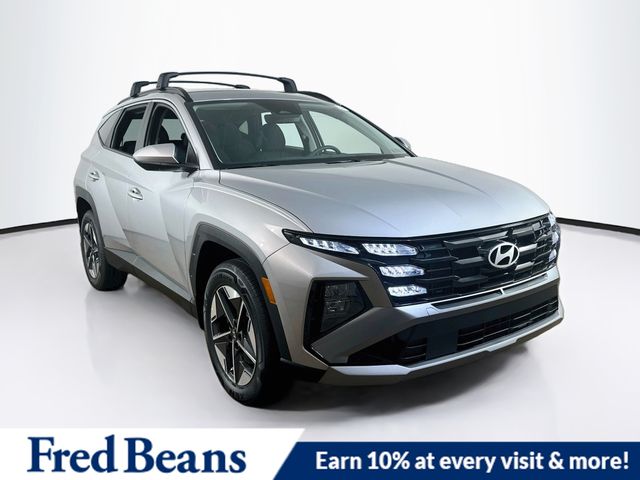 Shimmering Silver 2026 Hyundai Tucson Hybrid SUV / Crossover All-Wheel Drive 6-Speed Automatic